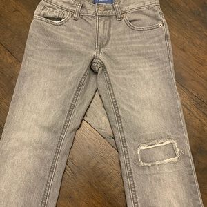 Boys Old Navy slim style distressed jeans